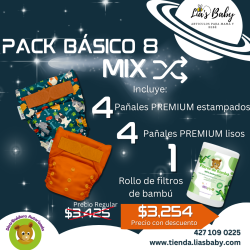 Pack basico 8 MIX